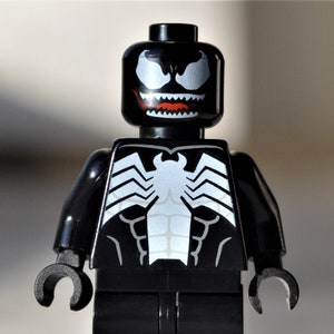 Venom - 2019 design - genuine LEGO® minifigure // spider-man spiderman symbiote villain be carnage version 2007 2018 2020 2021