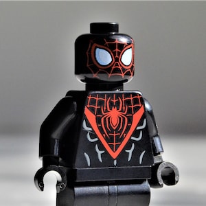 Spider-Man - Miles Morales 2019 design - original LEGO® Minifigur // In die Spiderman Version schamik parker peter