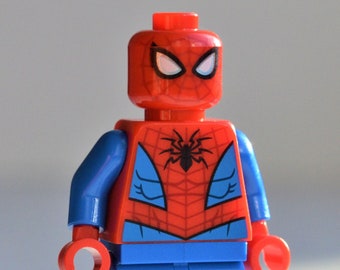Spider-Man - 2019 design - genuine LEGO® minifigure // spiderman Spider Man Peter Parker from Homecoming Far From No Way Home
