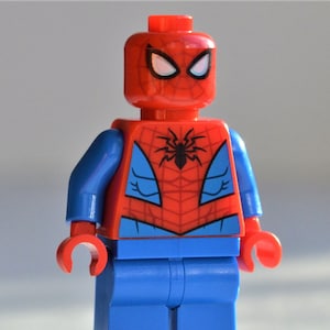 Spider-Man - 2019 design - original LEGO® Minifigur // Spiderman Spider Man Peter Parker aus dem Spiel Homekehr Far From No Way Home