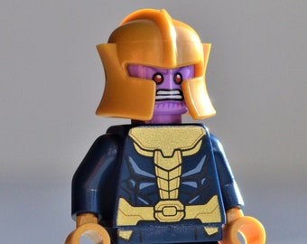 Thanos - genuine LEGO® minifigure // infinity war endgame josh supervillain 2020 brolin design version