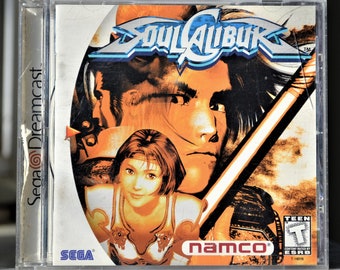 Soulcalibur - original disc / game for Sega Dreamcast - NTSC region - great condition* // complete with case and manual