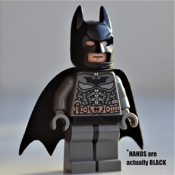 Batman the Dark Knight Rises Version Genuine LEGO Minifigure Bale Nolan Movie Film Design Suit Superhero Wayne Comics Christian Etsy