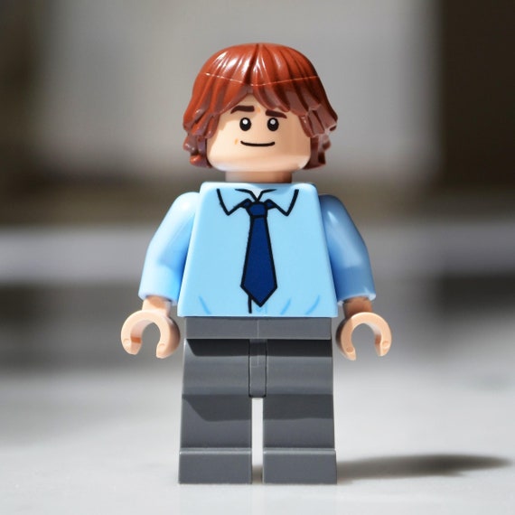 Jim Halpert genuine LEGO® minifigure // the office tv television show  series character krasinski duncan james john ideas cuusoo design y