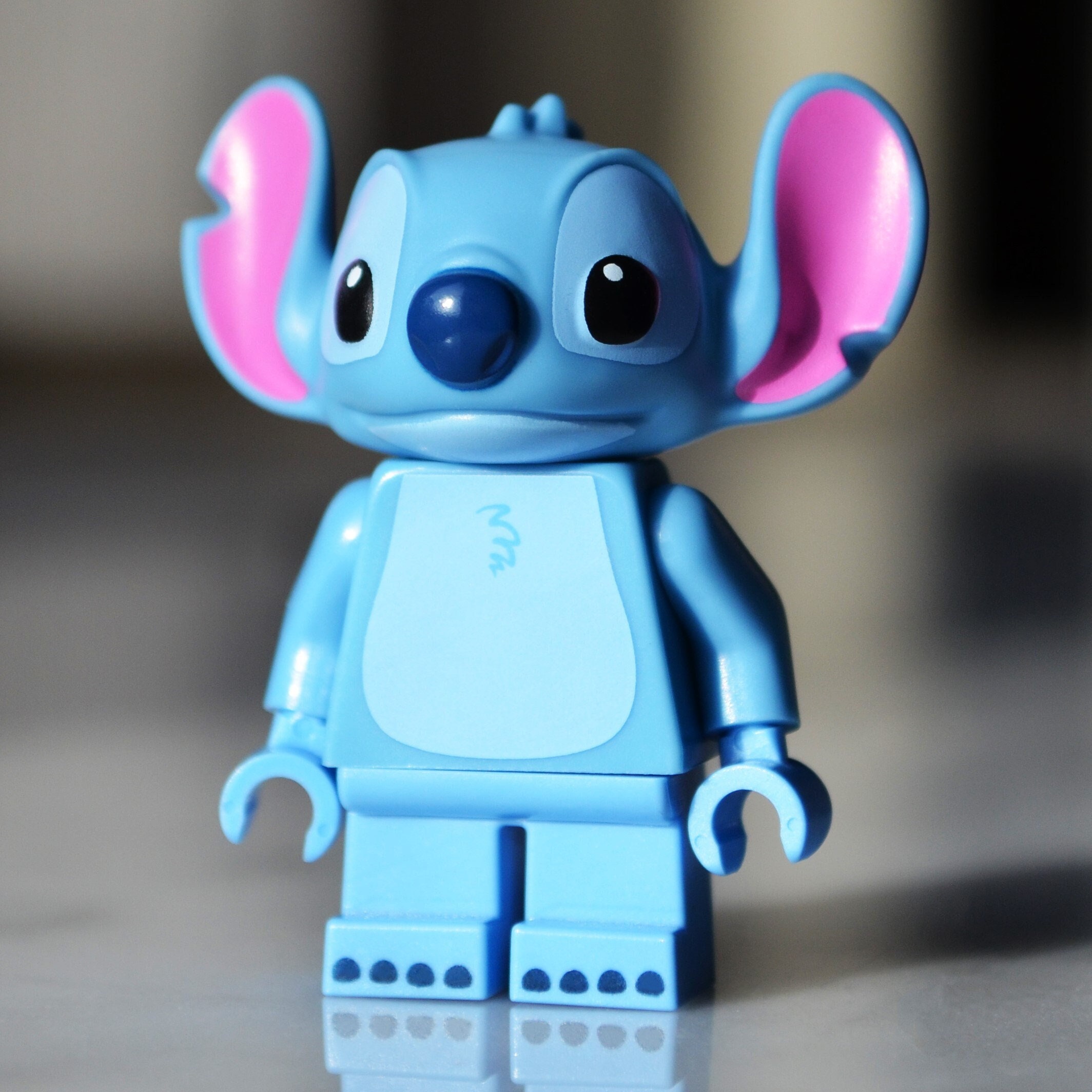 Stitch Genuine LEGO® Minifigure / RARE / Film Movie Version Design  Animation Animated Cartoon Character Lilo & and Alien Dog Pet 