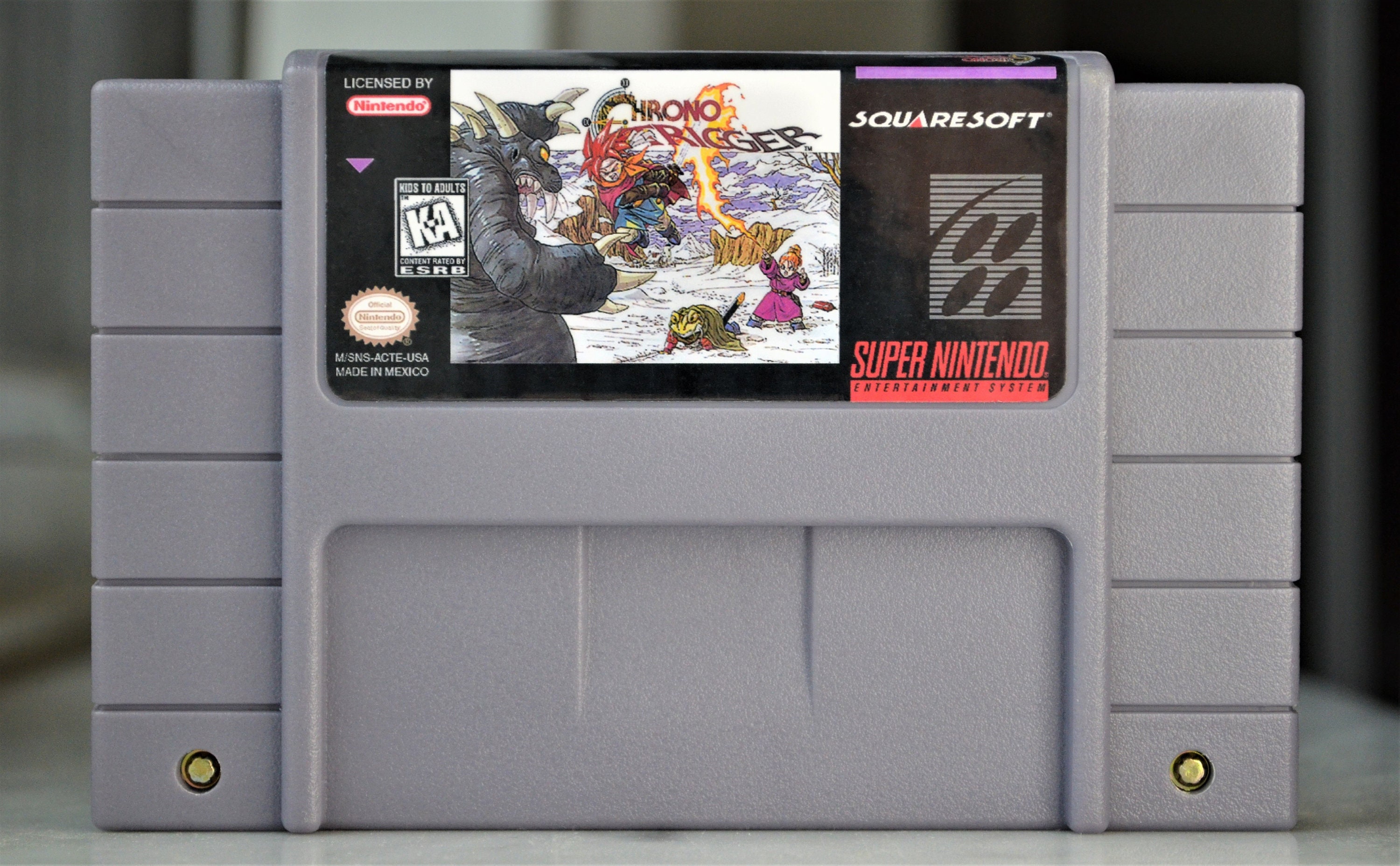 Chrono Trigger 1995 Game for SNES Consoles Working - Etsy