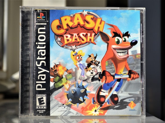 Crash Bash disco original / juego para PSX / PS1 región NTSC gran condición  // completo con estuche y manual -  México