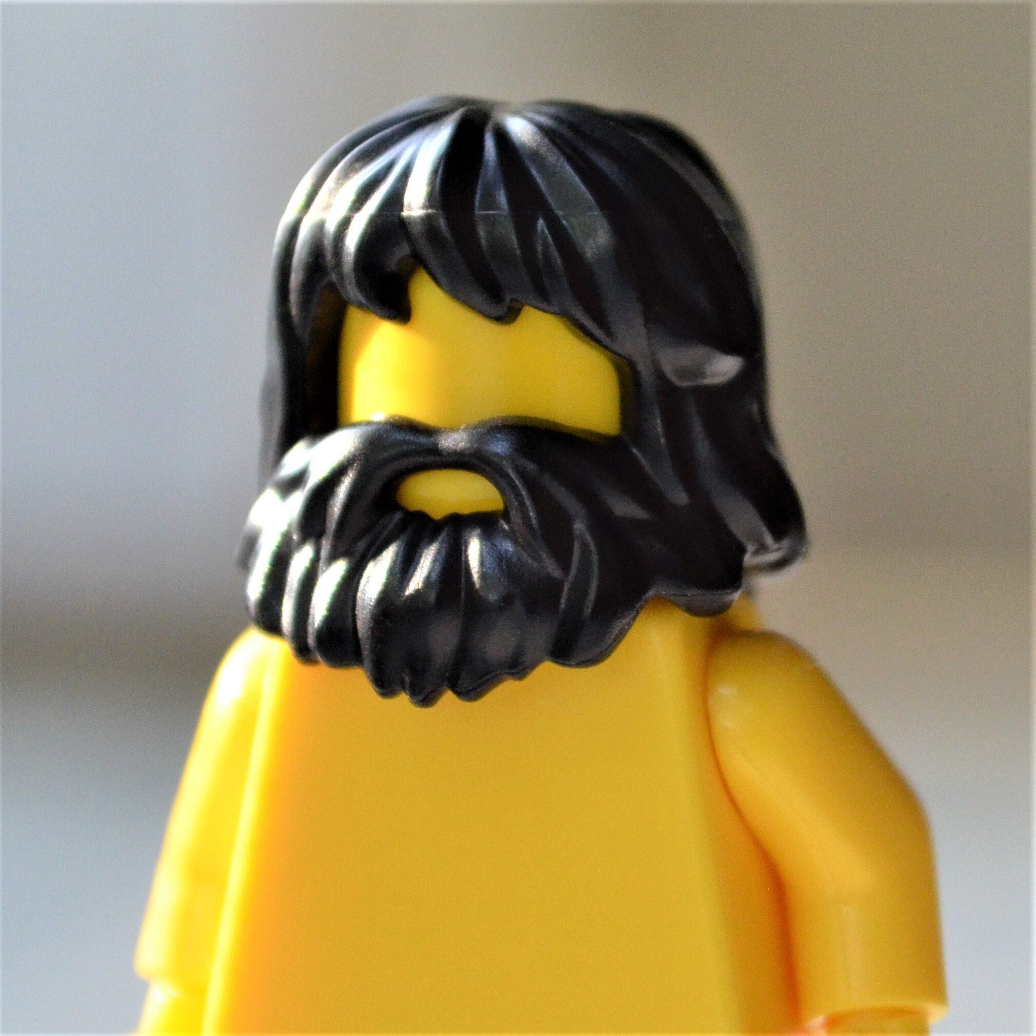 Lego man with beard and hair hotsell