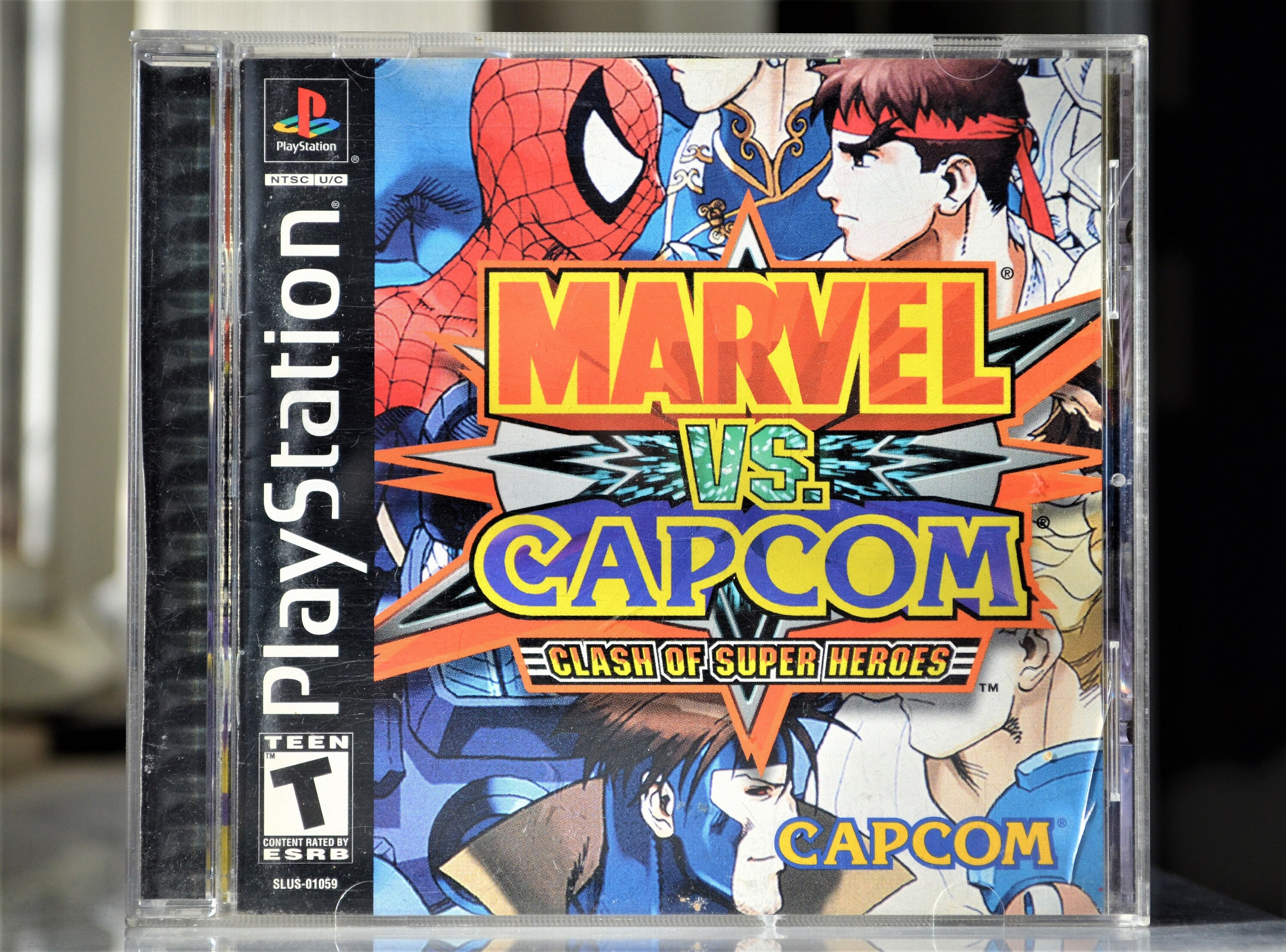 CAPCOM PS1 Captain Commando PlayStation Retro Game Free Shipping from Japan