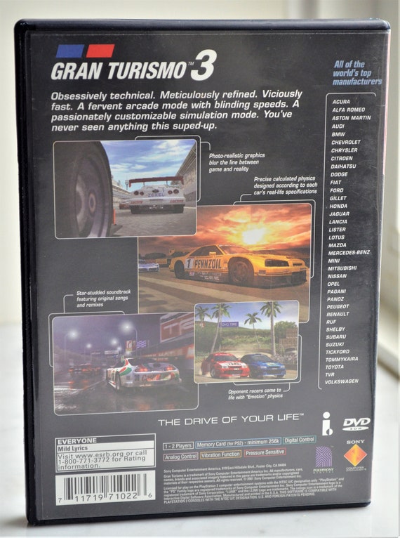 Single Player and Multiplayer - Arcade - Gran Turismo®6 Manual