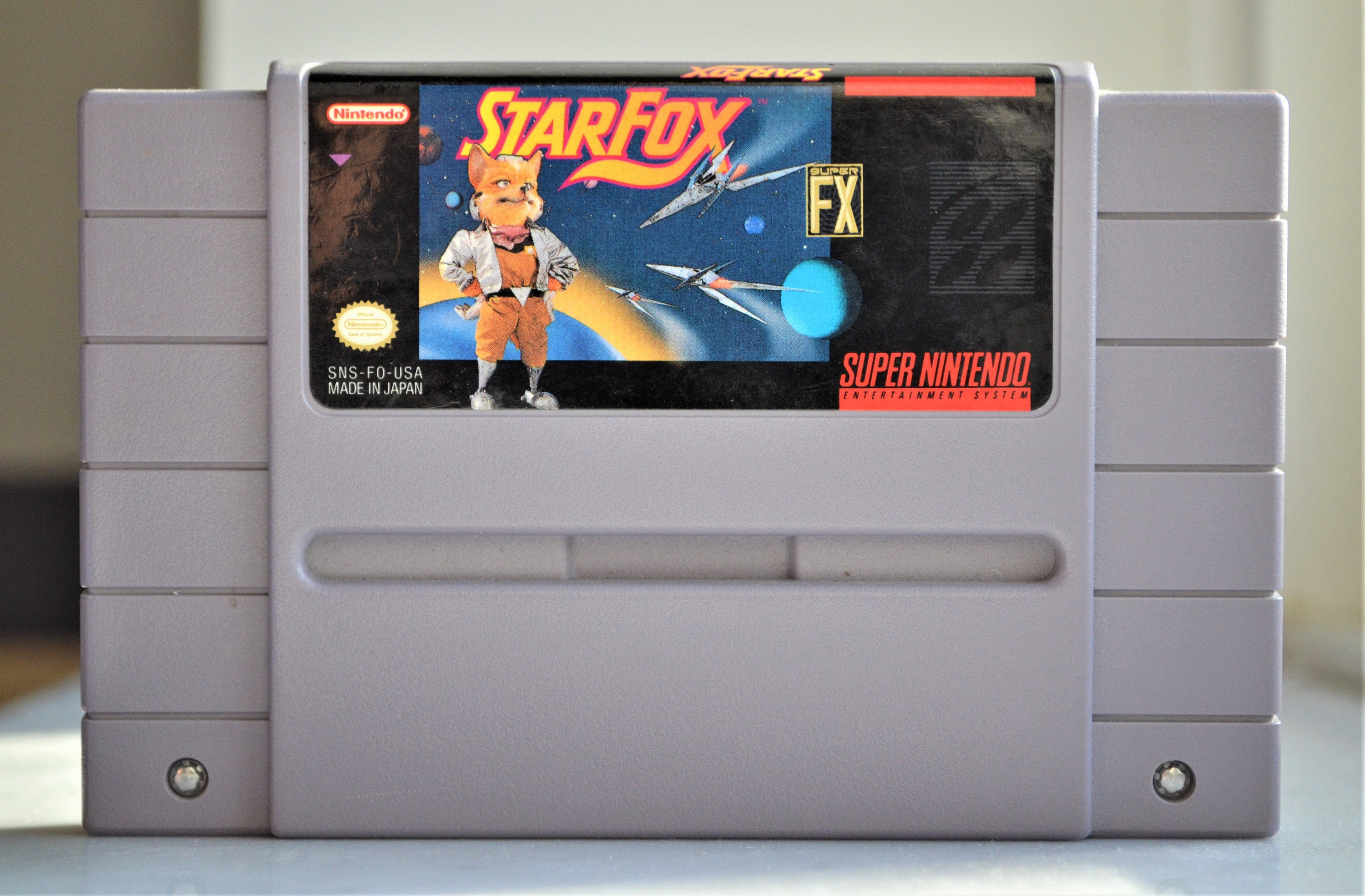 Star Fox 1993 Game Working Cartridge for SNES Consoles 