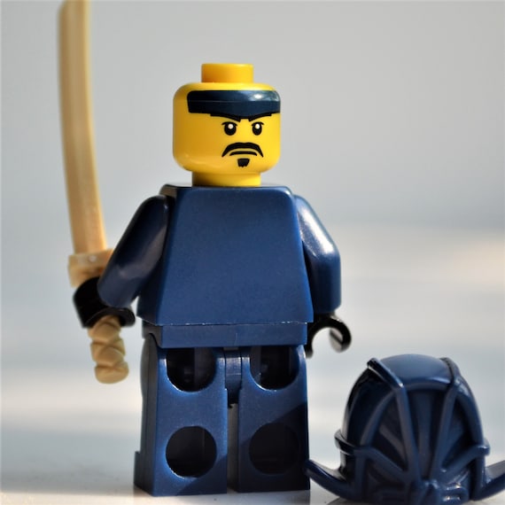 Buy Kendo Fighter Genuine LEGO Minifigure Japanese Swordsman Martial Artist Bogu Authentic Buildable Online in India Etsy