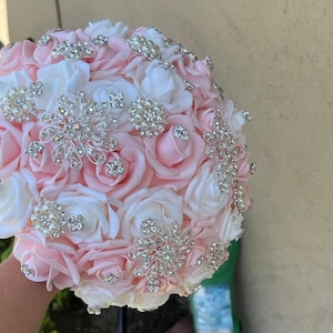 Blush/Light Pink and White Bouquet