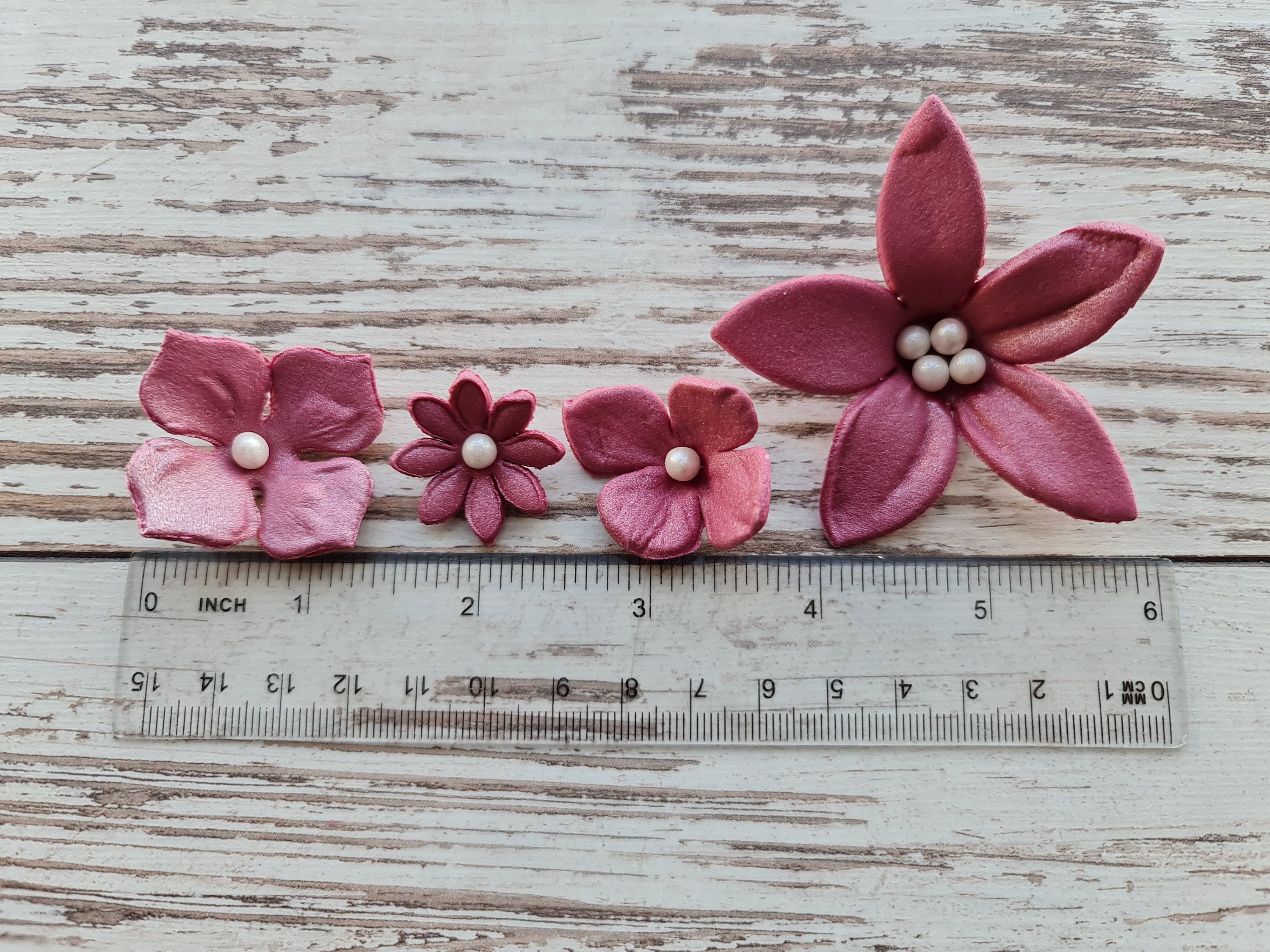 40-pcs-edible-sugar-fondant-flowers-cake-topper-burgundy-etsy