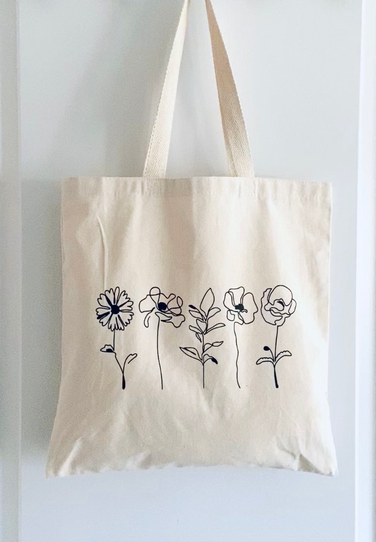 Tote Bag Aesthetic Tote Bag Minimalist Cute Tote -  Ireland