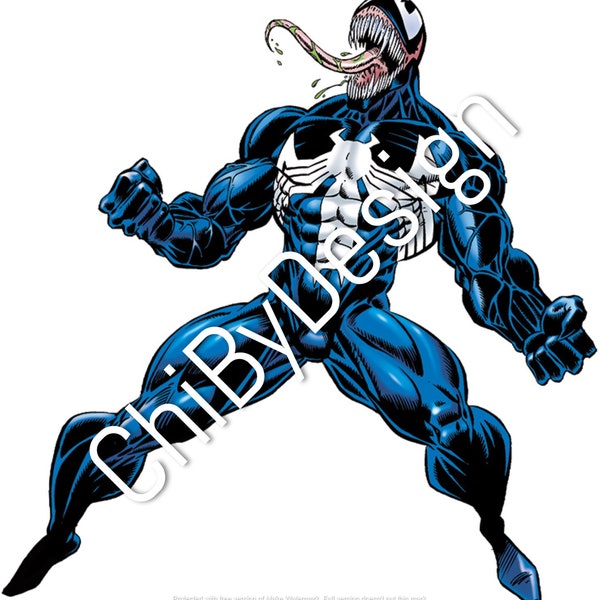 Venom png cut files symbiote