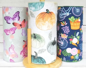 Eco-Friendly Kitchen | Washable Reusable Cloth Towels | Paperless Kitchen | Paperless Paper Towels | Kitchen Décor | Snack Plate, Butterfly
