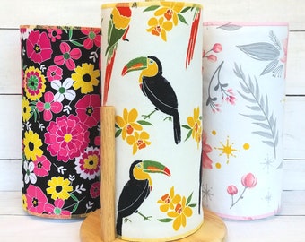 Reusable Paper Towels Zero Waste Kitchen Towels Paperless Paper Towels Kitchen Towels Washable Reusable Floral Kitchen Decor