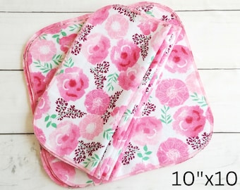 10x10 Reusable Paper Towels, Zero Waste Kitchen Decor, Paperless Paper Towels, Eco Friendly Kitchen Towels, Sustainable Cloth Paper Towels