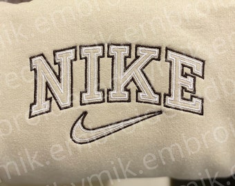 dark brown nike crewneck
