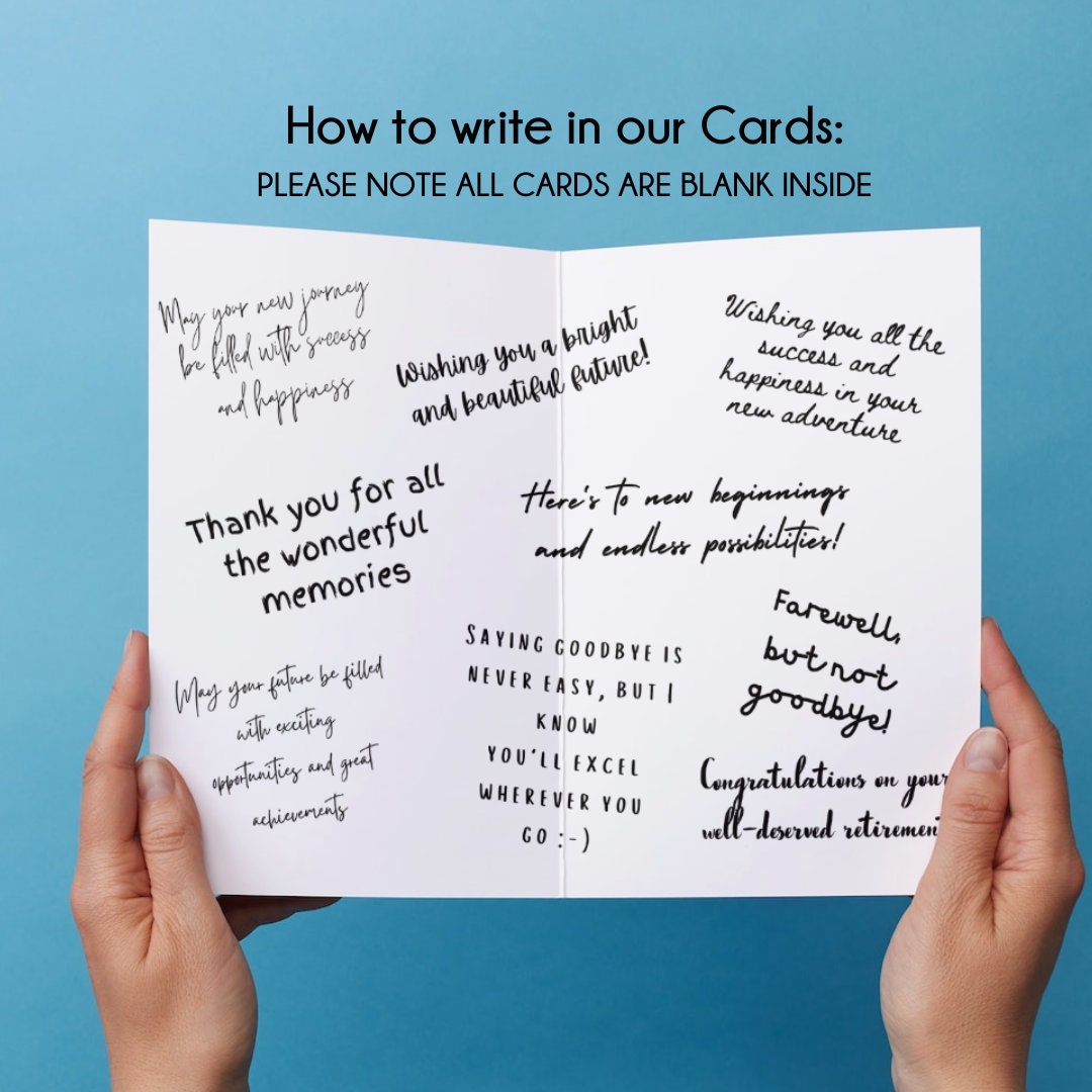 LARGE Thank You Card Group Thank You Card Jumbo Card Etsy Australia