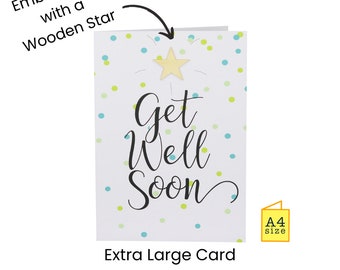 Virus Diet - Get Well From All Of Us Card With Envelope (Letterhead 8.5 - View #2