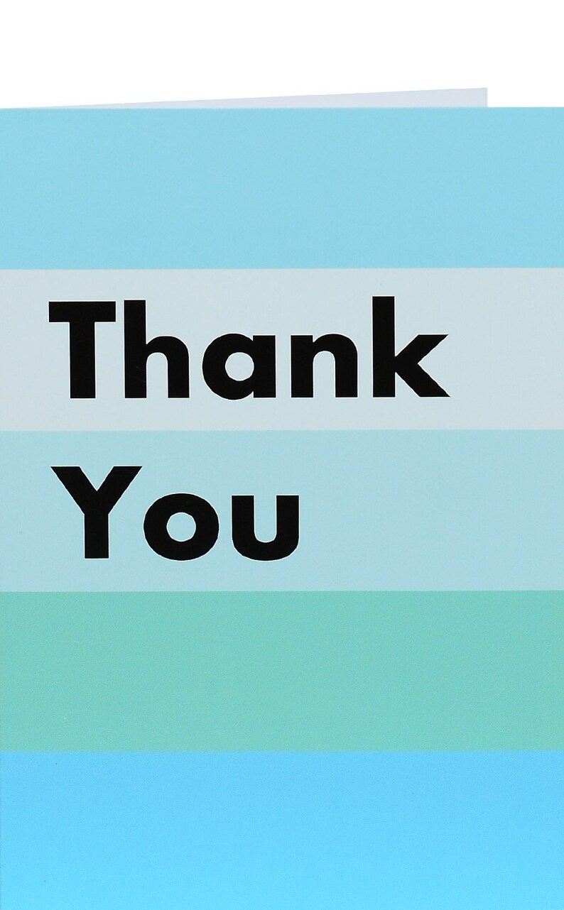 LARGE Thank You Card Group Thank You Card Jumbo Card Etsy Australia