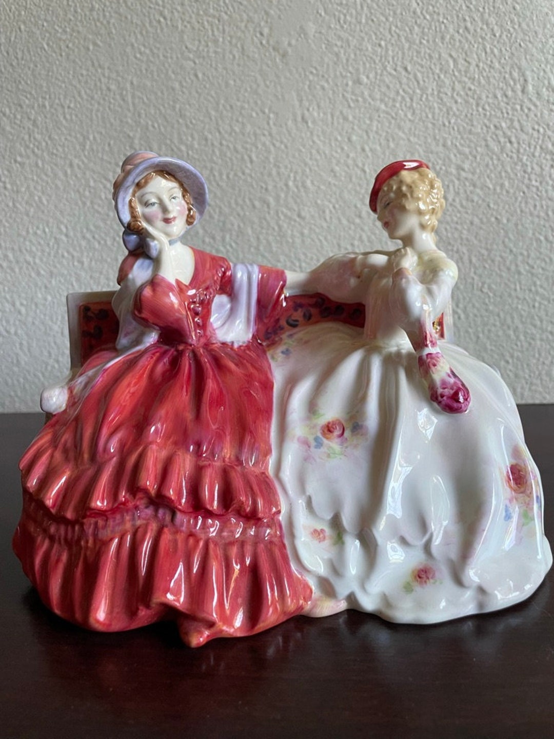 Vintage Royal Doulton Figurine the Gossips Etsy