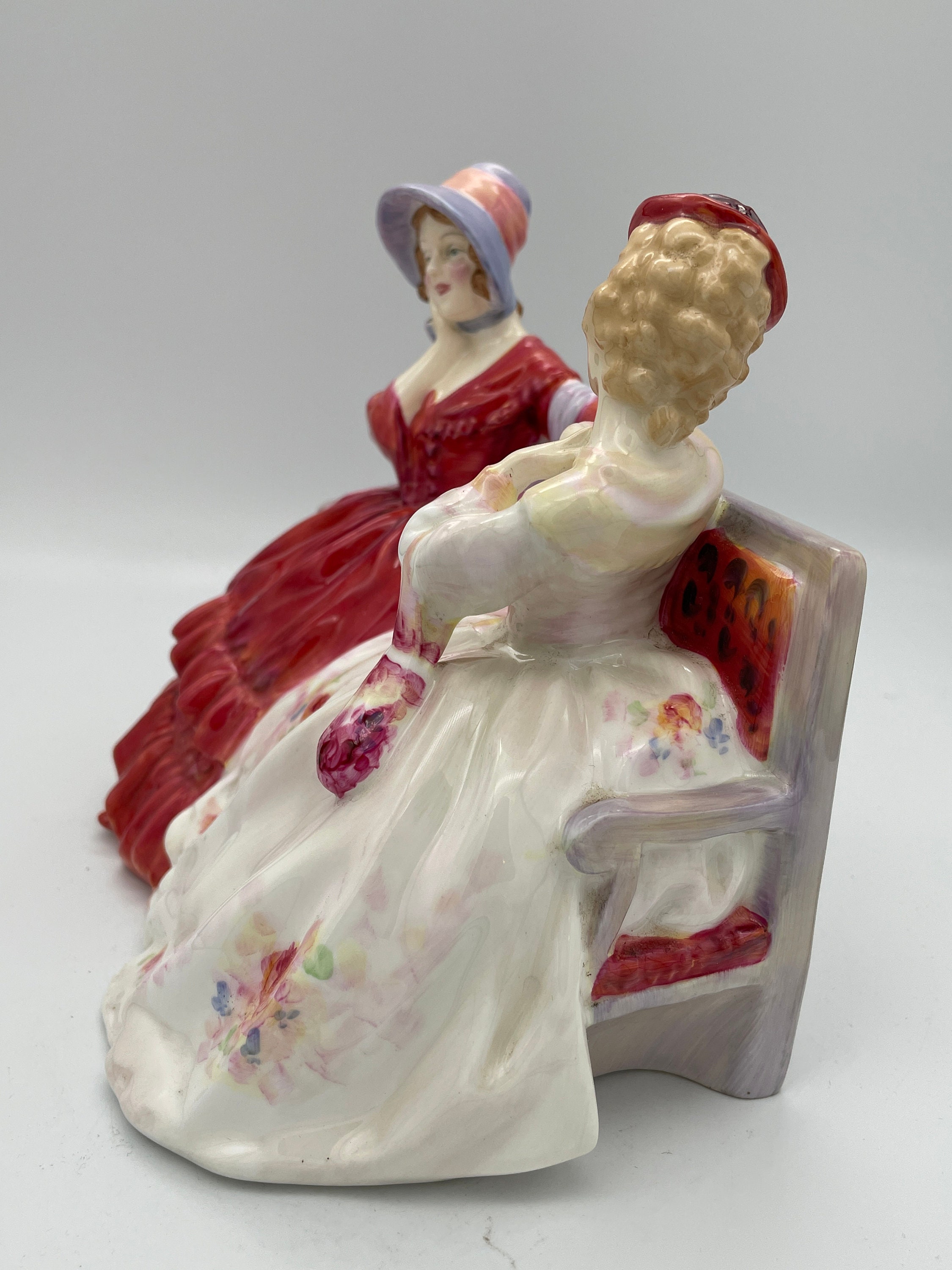 Vintage Royal Doulton Figurine the Gossips Etsy