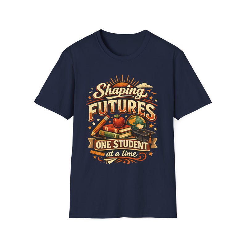 Shaping Futures jeweils ein Schüler T-Shirt | Wertschätzung des Lehrers, Schulstolz Bild 8