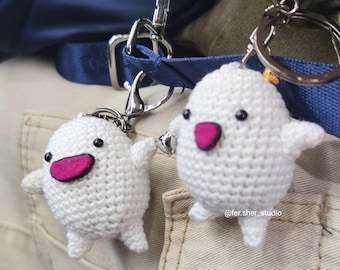 Amigurumi Warawara Keychain - Studio Ghibli from The Boy and The Heron | Handmade | Cute Gift