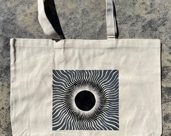 Hand Painted Eco-Friendly Canvas Tote Bag