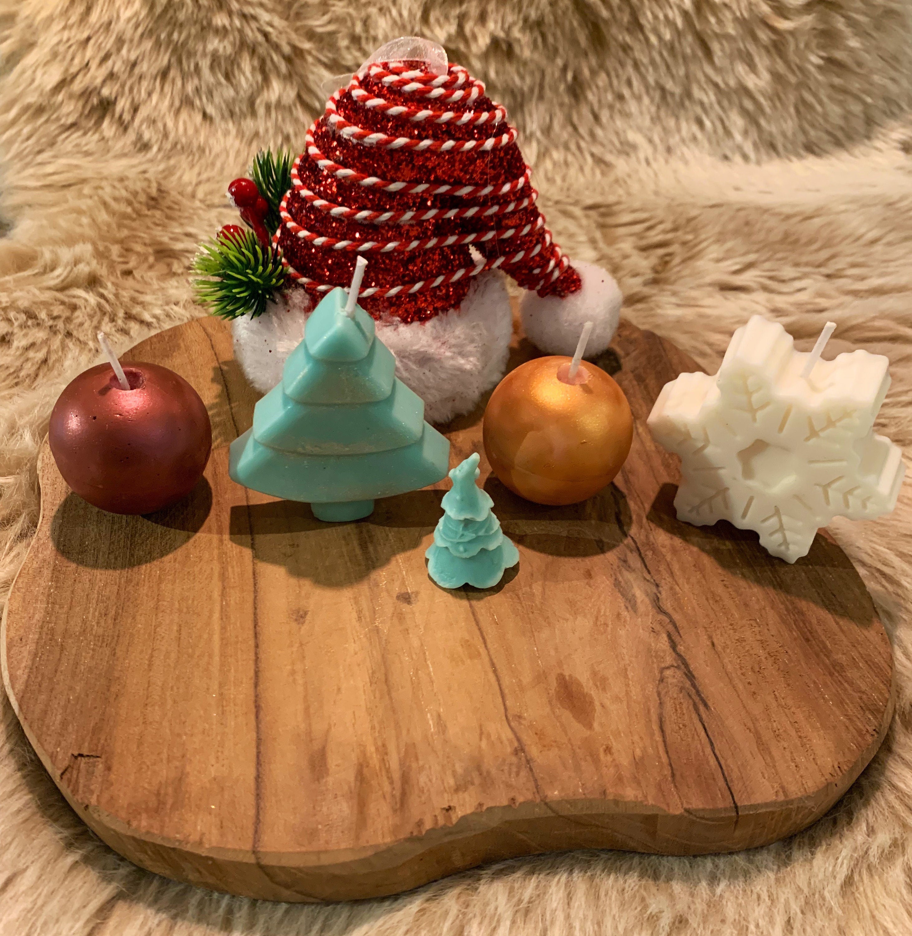 Coffret de Bougies Parfumées Noël