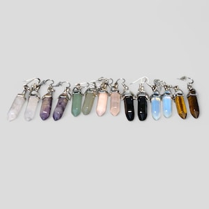 Healing Crystals, Healing Crystal Pendants, Crystal Earrings, Healing Crystal Earrings, Gift for Wife, Gift for Girlfriend