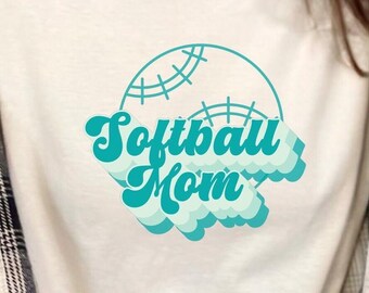 Softball Mom Shirt, Softball Mom Tshirt, Softball Game Tee, Softball Shirt, Softball Tee, Softball Shirt for Mom, Softball Mom, Baseball Mom
