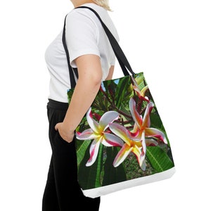 Tote / Bag - Windrad Plumeria, Geschenk für jede Gelegenheit, Geburtstagsgeschenk, Taschen & Geldbörsen.  Hawaiianische gewachsene Plumeria.