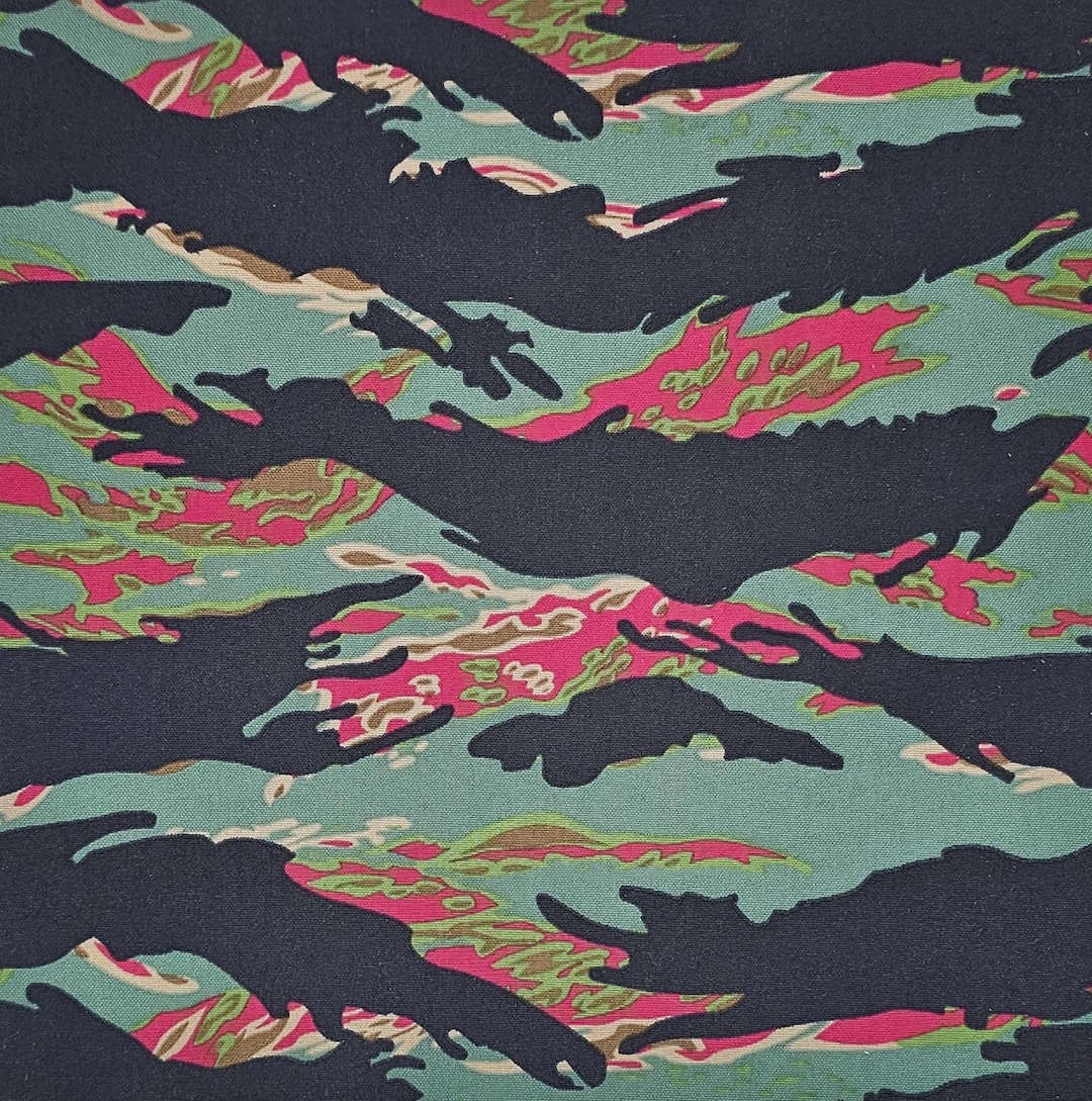 Miami Tiger Stripe Cordura Camouflage Adhesive Wrap: Kydex Gear