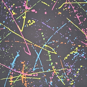 Paint Splatter Cordura Adhesive Wrap: 500 Denier Fabric (12&quot; x 12&quot;)