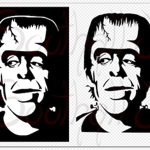 Herman Munster .SVG - Fred Gwynne inspired Vector Digital Download the Munsters .PNG Cricut