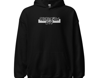 Operation Ivy Large Embroidered on front of Unisex Hoodie
