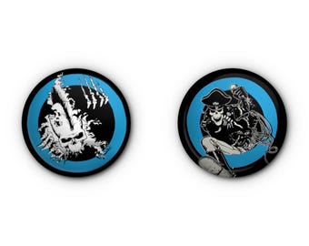 Germs (the band) 1" Buttons! x2 Classic Punk Rock Buttons! - Pin-back, Magnet OR Lapel Pin
