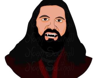 Nandor the Relentless Vector Art .SVG What We Do in the Shadows - (4) Downloadable Images