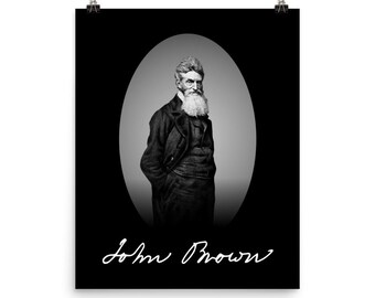 John Brown the Abolitionist Thick Matte Museum-quality Poster Print