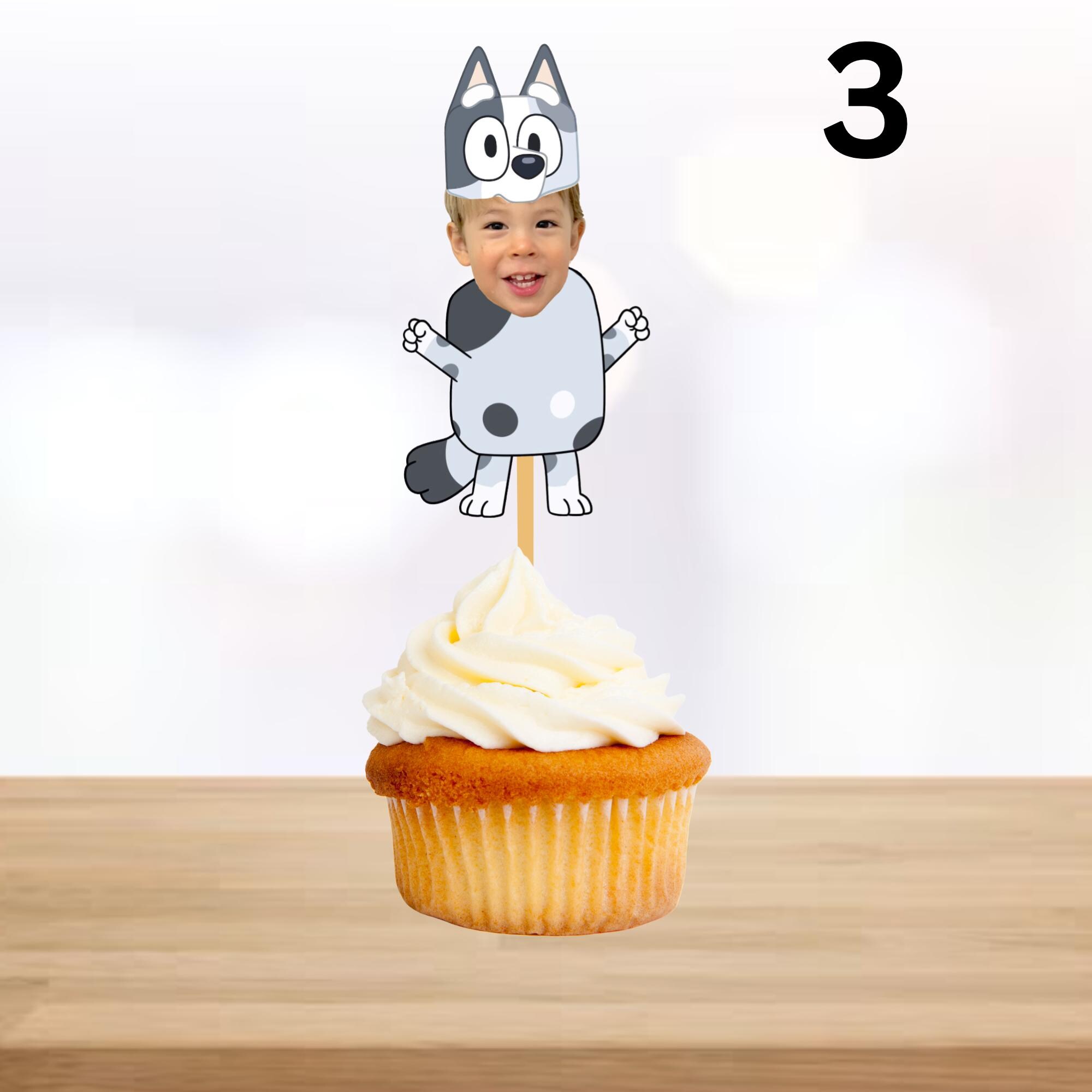 Face Cupcake Toppers
