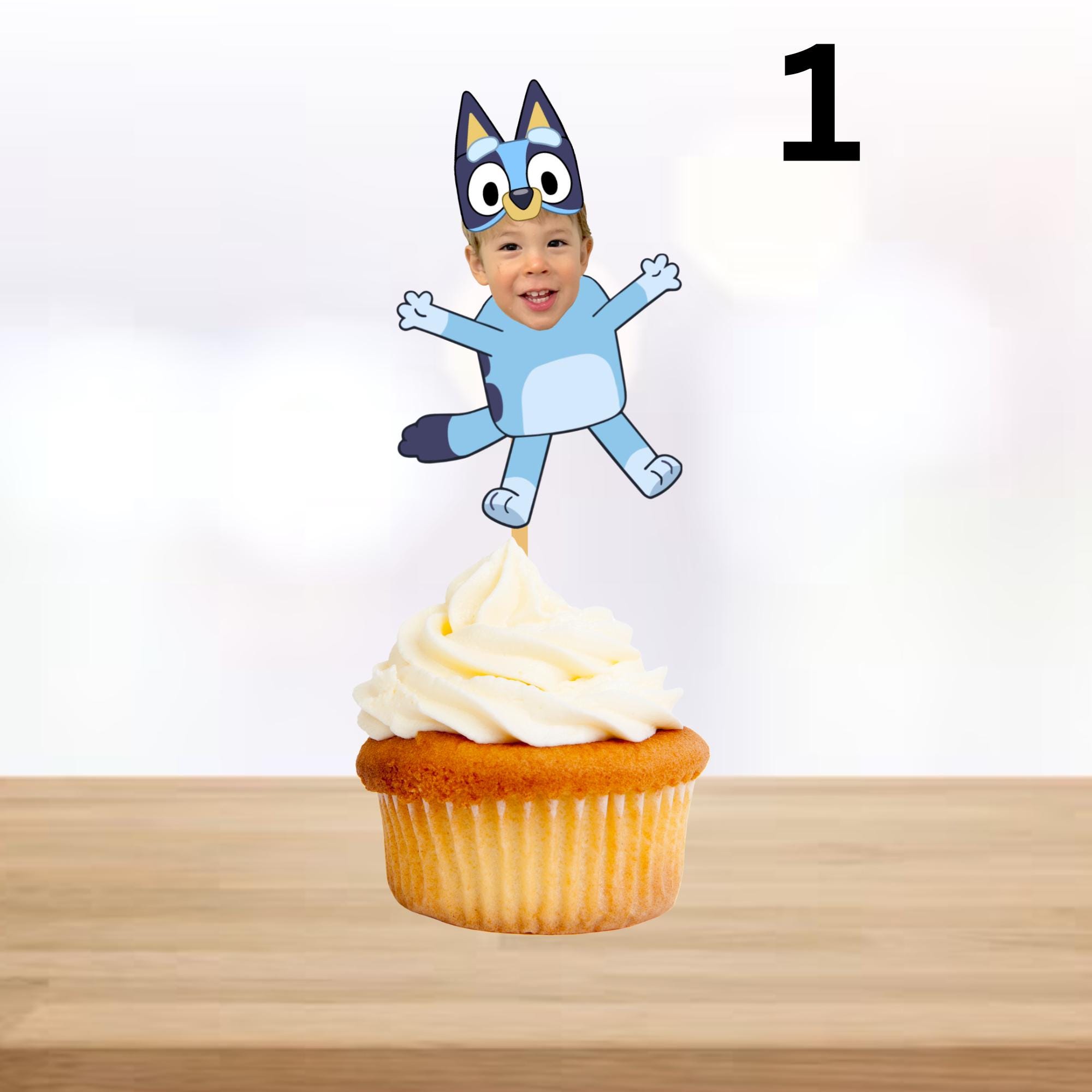 Face Cupcake Toppers