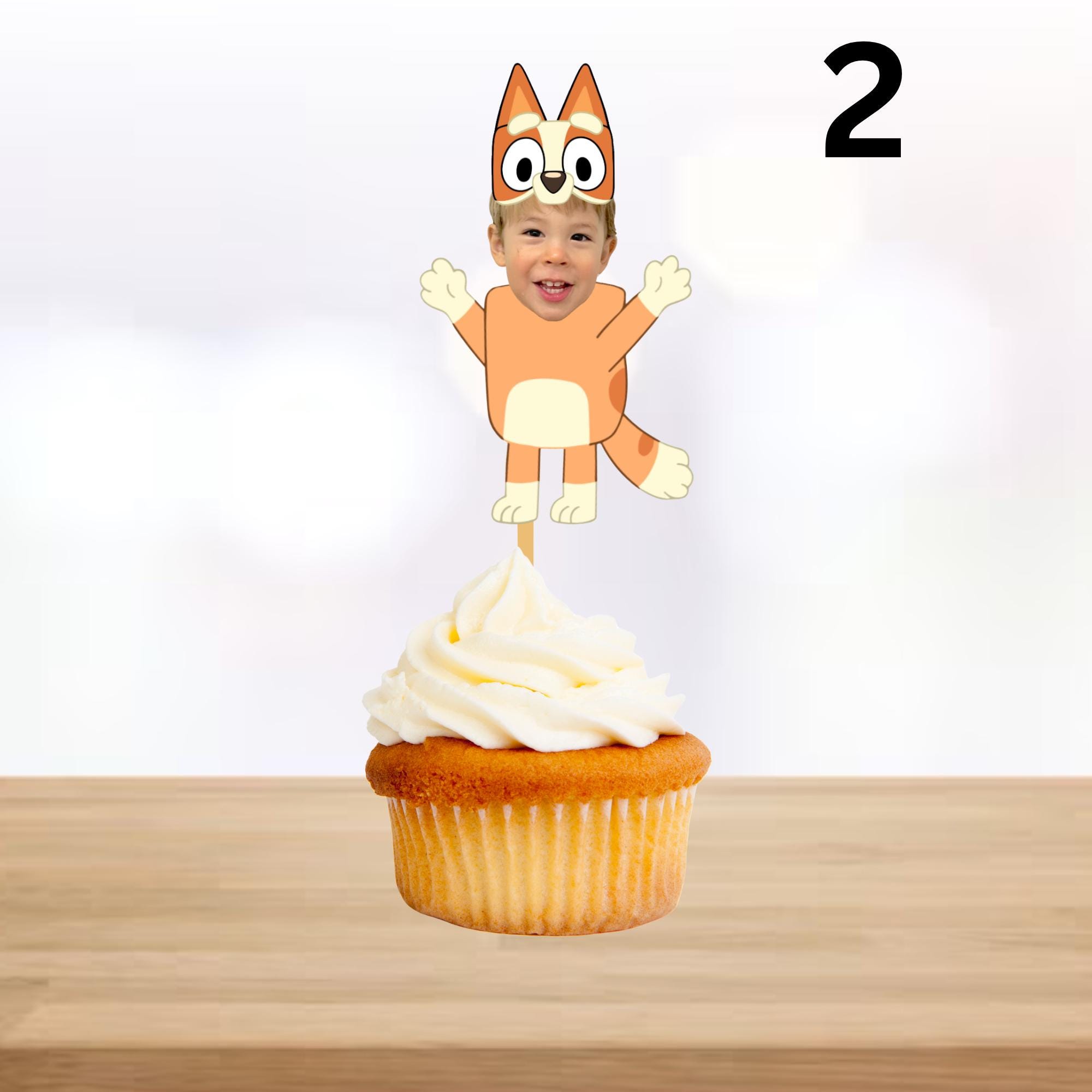 Face Cupcake Toppers