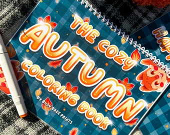 The Cozy Autumn Coloring Book | Cute Fall Coloring Book for any Age | Seasonal Autumn Coloring Pages | Fun Fall Adult Coloring Book
