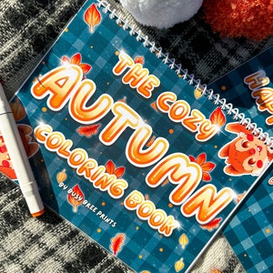 The Cozy Autumn Coloring Book | Cute Fall Coloring Book for any Age | Seasonal Autumn Coloring Pages | Fun Fall Adult Coloring Book