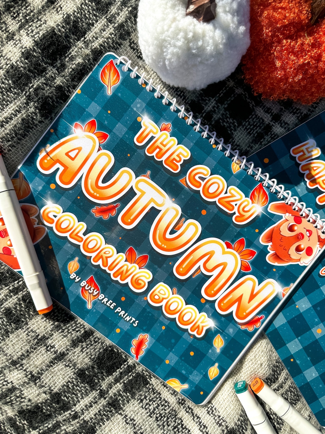The Cozy Autumn Coloring Book | Cute Fall Coloring Book for Any Age