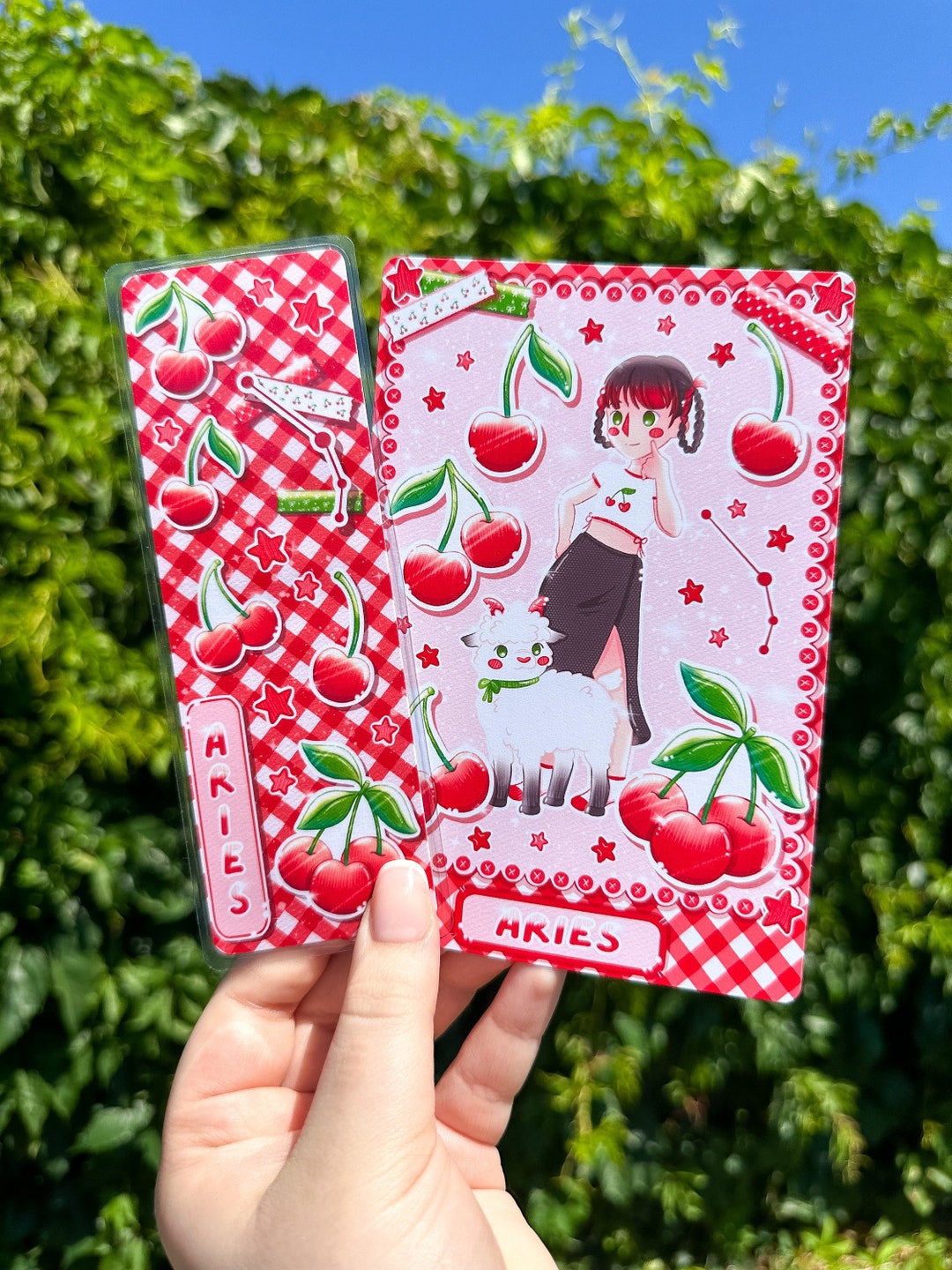 Aries Zodiac Kawaii Art Print Kawaii Room Decor for Zodiacs Cute Kawaii